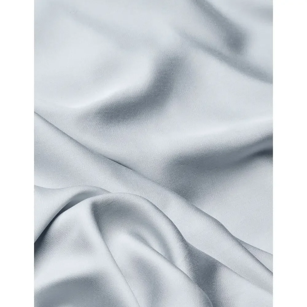 Cozy Earth Bamboo Duvet Cover Queen Shore Blue NWOT